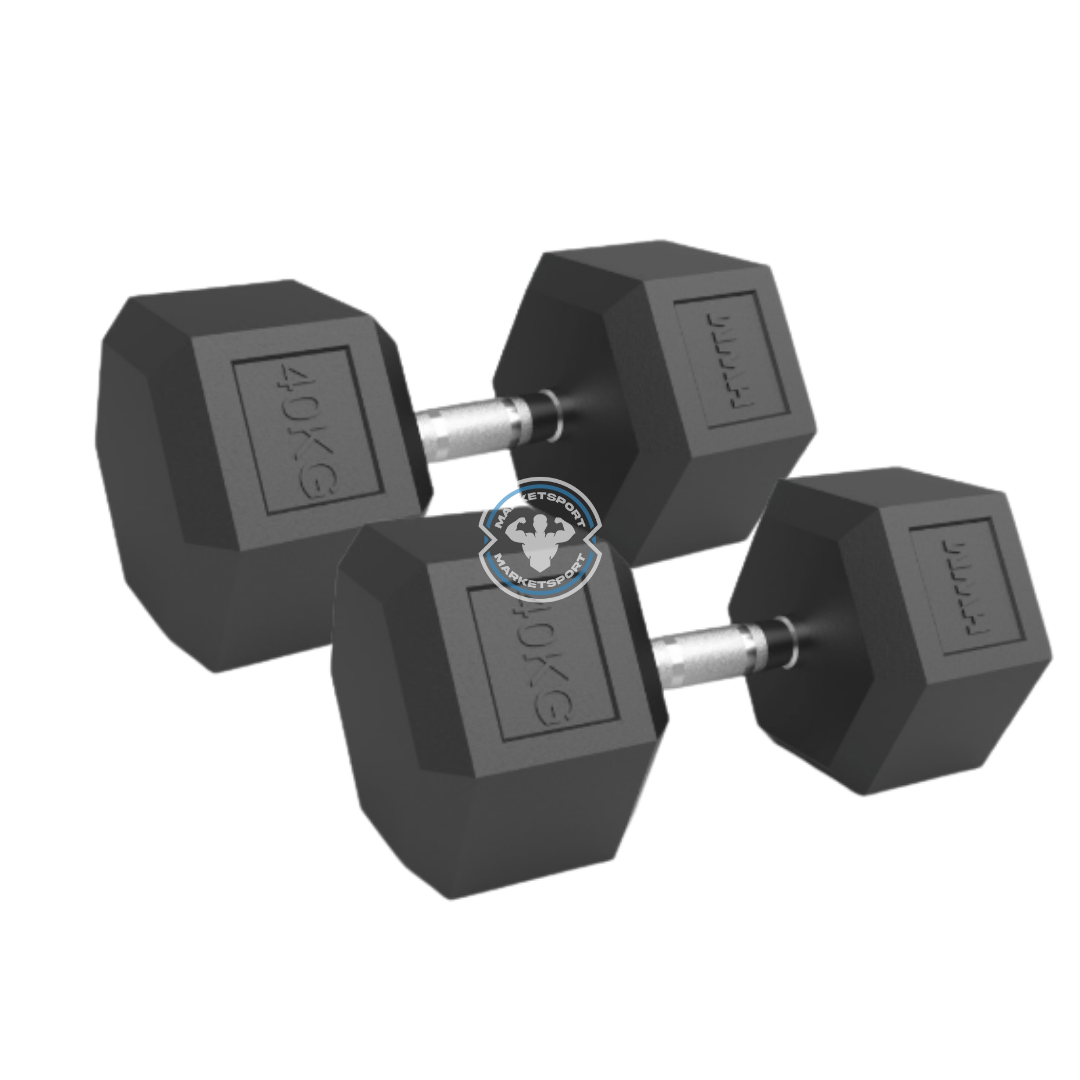 PAR MANCUERNA HEXAGONAL 40KG